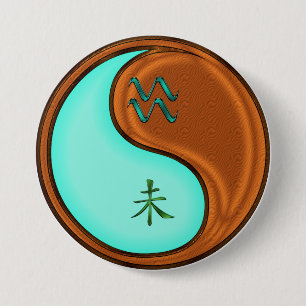 Wassermann & Holz Ziege Button