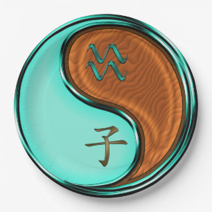 Wassermann & Holzratte Pappteller
