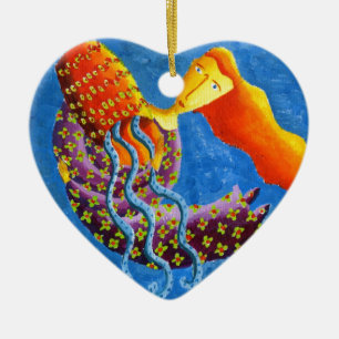 Wassermann Horoskop Sternzeichen Keramik Ornament