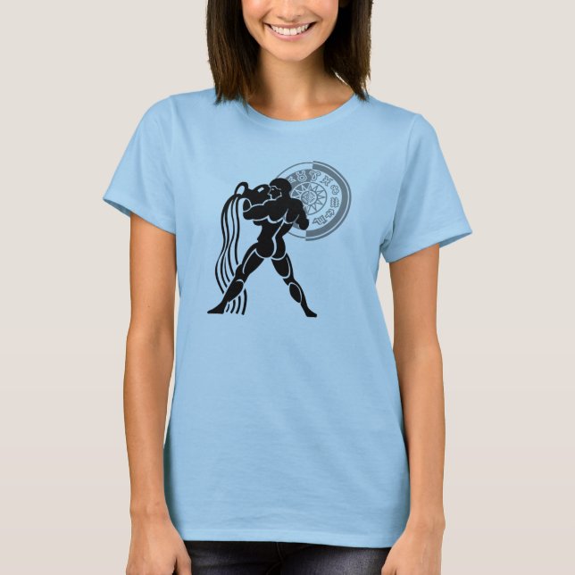 Wassermann im griechischen Stil T-Shirt (Vorderseite)