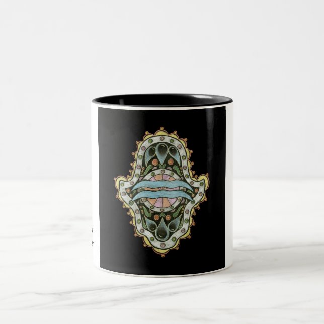 Wassermann Khamsa Tasse (Mittel)