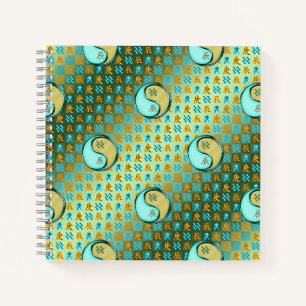Wassermann & Metalldrache Notizbuch
