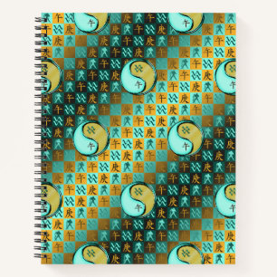 Wassermann & Metallpferd Notizbuch