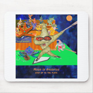Wassermann-Mond Mousepad