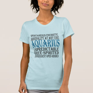 Wassermann-Persönlichkeits-T-Shirt T-Shirt