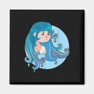 Wassermann Rückkehr zur Schule Horoskop Zodiac Ast Magnet
