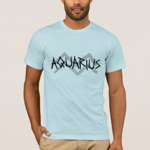 Wassermann-ursprüngliches Text-Shirt T-Shirt