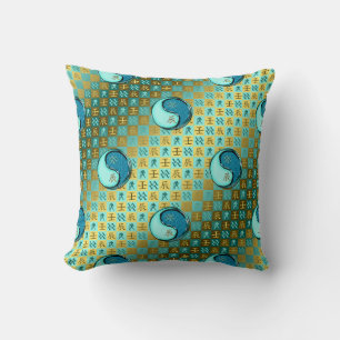 Wassermann & Wasser-Drache Kissen