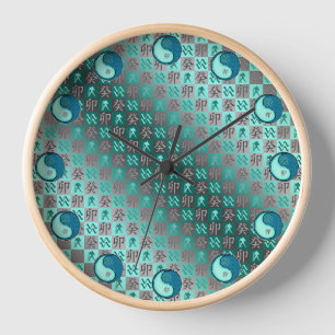 Wassermann & Wasser Kaninchen Uhr
