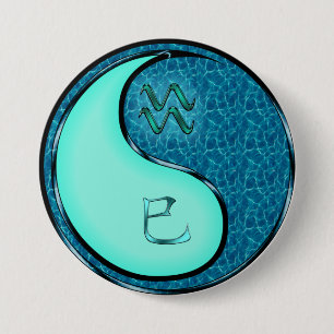 Wassermann & Wasser-Schlange Button