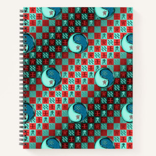 Wassermann & Wasser-Tiger Notizbuch