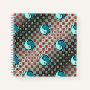 Wassermann & Wasser-Tiger Notizbuch