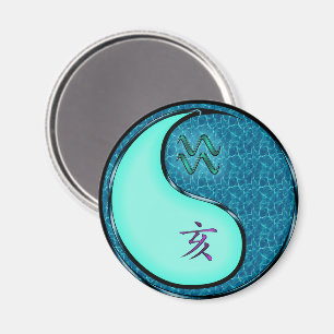 Wassermann & Wasserbüffel Magnet