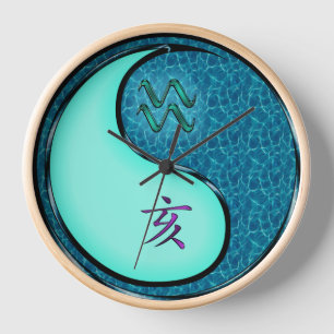 Wassermann & Wasserbüffel Uhr