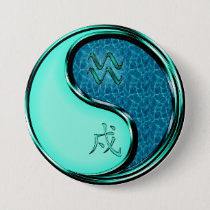 Wassermann & Wasserhund Button