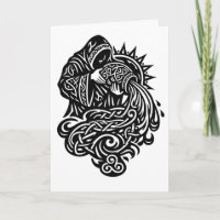 Wassermann - Wassermann - keltische Knotwork-Zodia