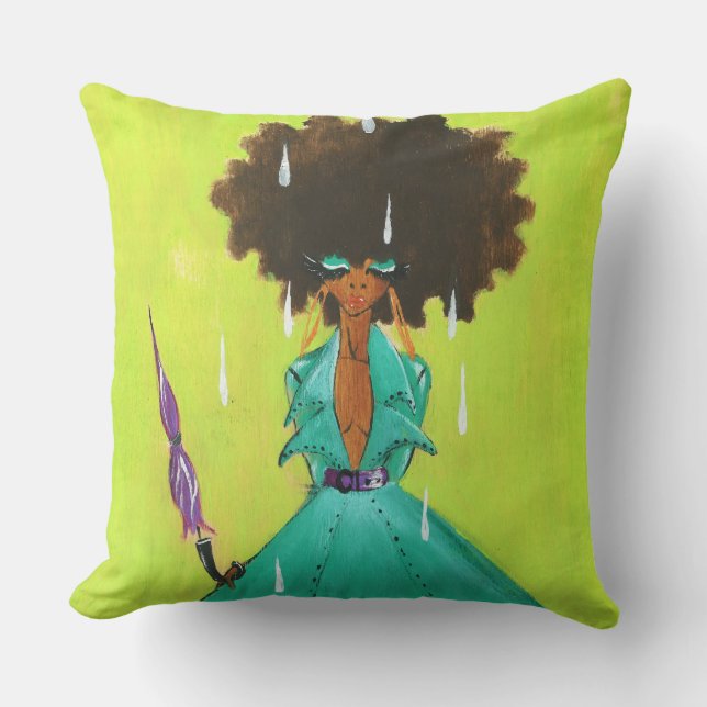 WASSERMANN Wurfs-Kissen 20" x 20" Kissen (Vorderseite)