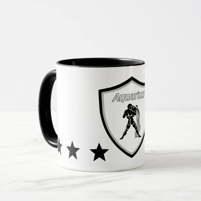 Wassermann-Zeichen Tasse (Vorderseite Links)