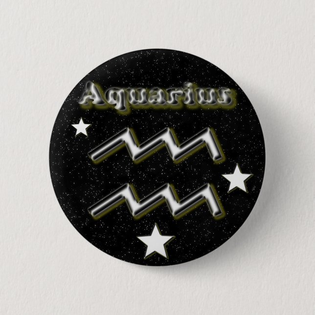 Wassermannsymbol Button (Vorderseite)