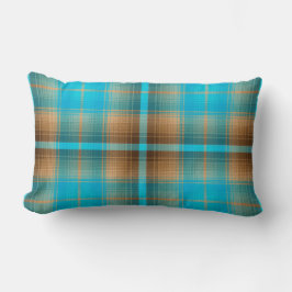WassermannVintager psychedelischer karierter Lendenkissen