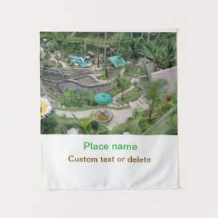 Wassermeer Strand Foto geben Namen Text Platz Somm Wandteppich