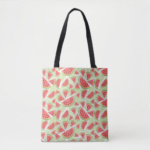 Wassermelon Multi Green Totbag rosa Rücken