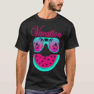 Wassermelon Slice Fruchtsalbe Melon Summer Vac T-Shirt
