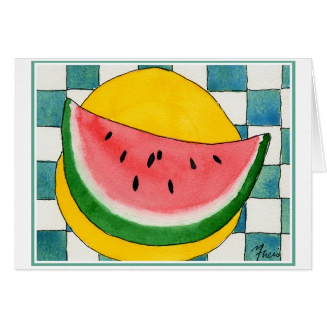 Wassermelone (Vorderseite (Horizontal))