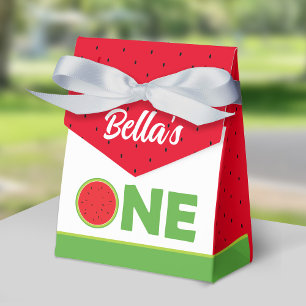Wassermelone 1st Birthday Party Gable Box für Mädc Geschenkschachtel