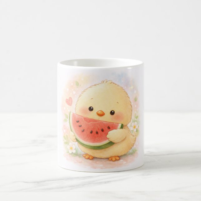 Wassermelone Alma Küken Kaffeetasse (Mittel)