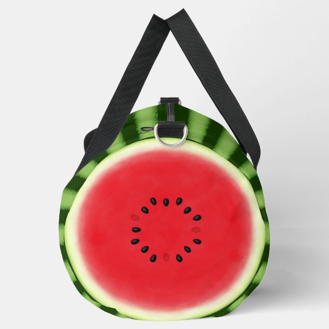 Wassermelone Anpassbar Groß Duffle Bag (Linke Seite)