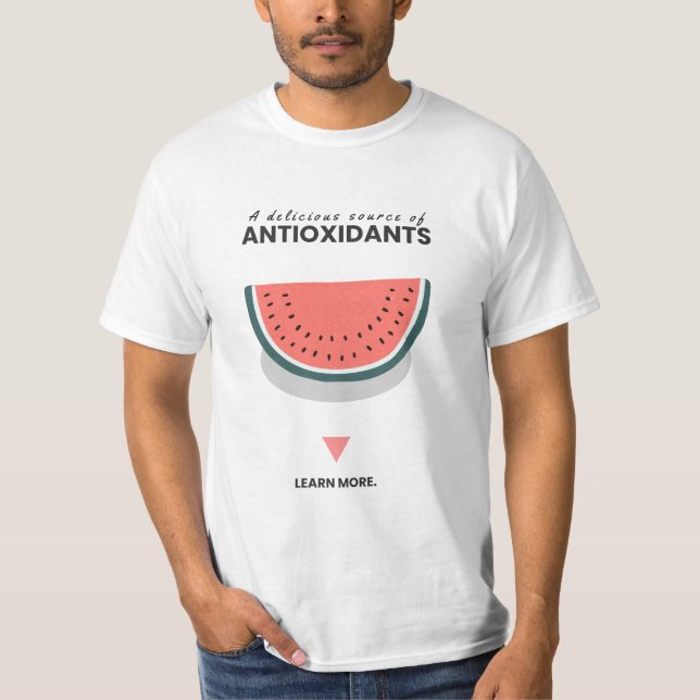Wassermelone Antioxidantien freier palästinensisch T-Shirt (Vorderseite)