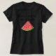 Wassermelone-Baby-Mutterschafts-T - Shirt (Design vorne)