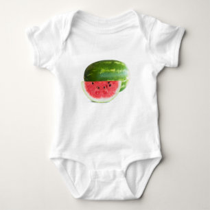 Wassermelone Baby Strampler