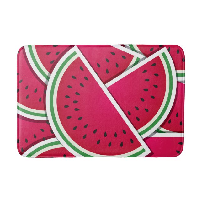 Wassermelone Badematte (Vorderseite)