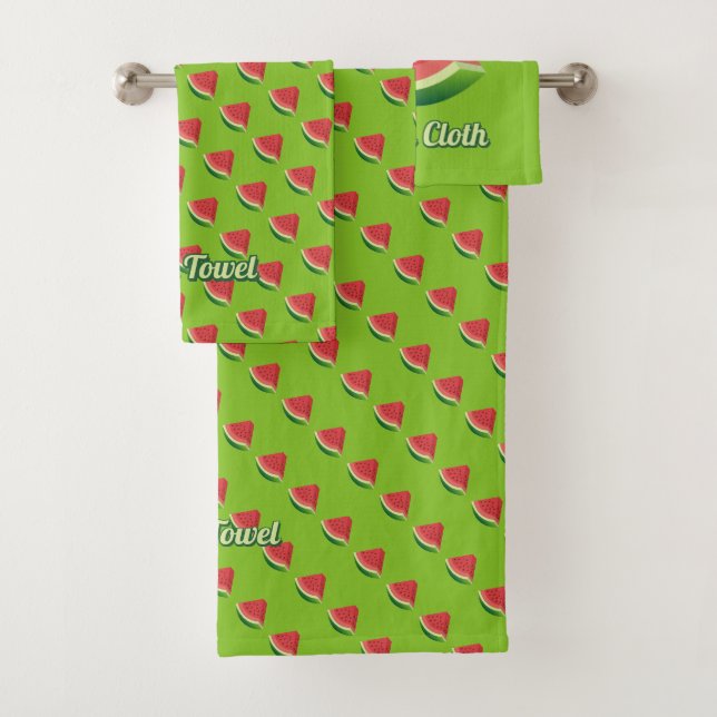 Wassermelone Badhandtuch Set (Insitu)