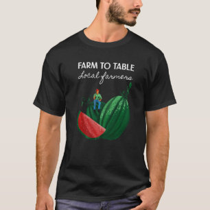 Wassermelone bauen meinen eigenen pflanzlichen Bau T-Shirt