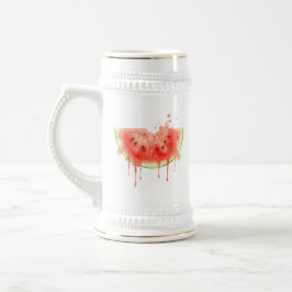 Wassermelone Bierglas