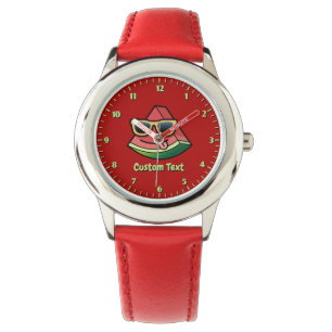 Wassermelone Cartoon Wrist Watch Armbanduhr