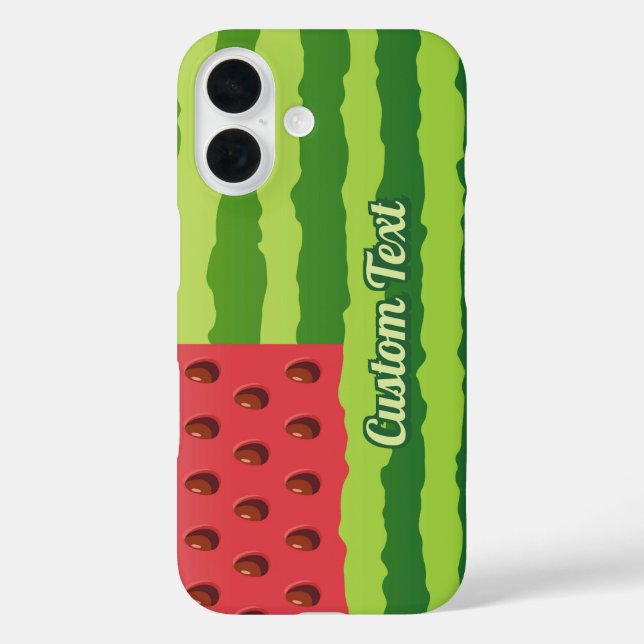 Wassermelone Case-Mate iPhone Hülle (Rückseite)