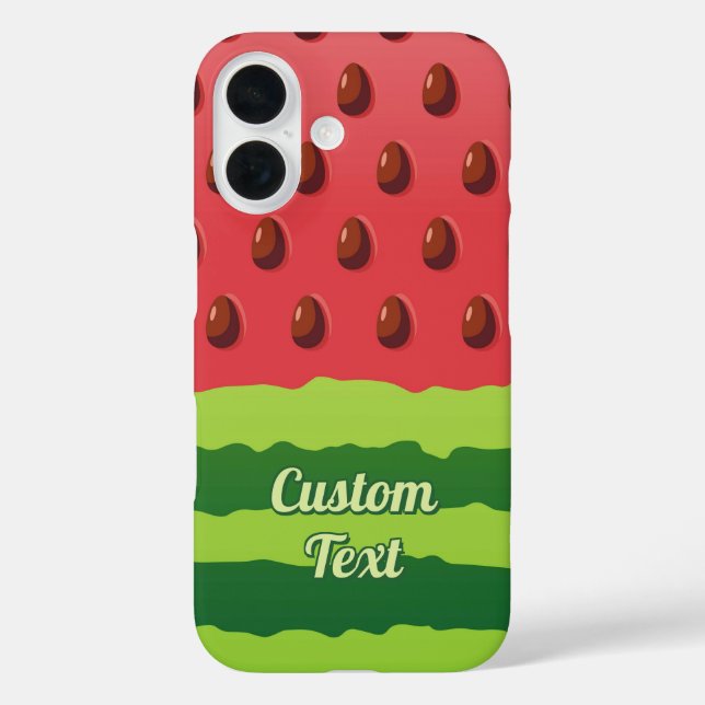 Wassermelone Case-Mate iPhone Hülle (Rückseite)