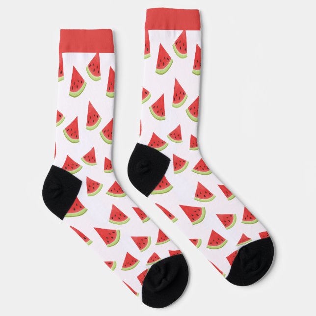 Wassermelone Crew Socken (Rechts)