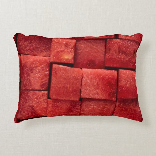 Wassermelone Dekokissen (Vorderseite)