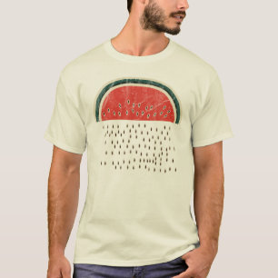 Wassermelone, die Samen regnet T-Shirt