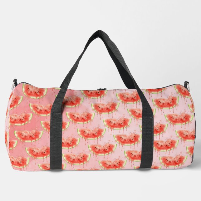 Wassermelone Duffle Bag (Vorderseite)