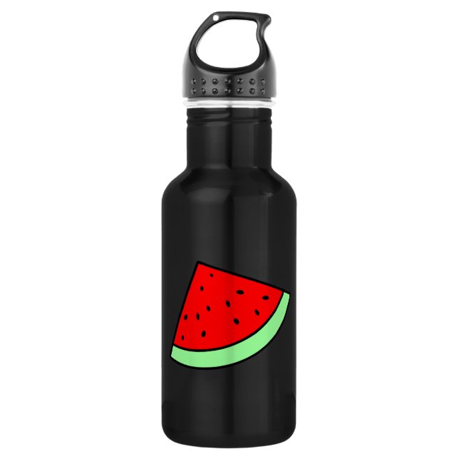 Wassermelone Edelstahlflasche (Vorderseite)
