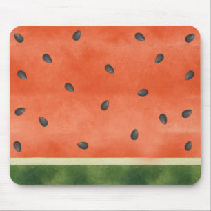 Wassermelone, egal wie Sie es schneiden Sommer Frü Mousepad