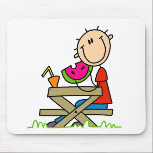 Wassermelone essen mousepad
