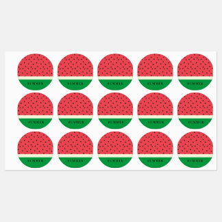 Wassermelone Etiketten