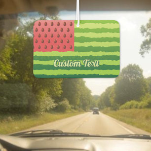 Wassermelone Flag Air Freshener Autolufterfrischer